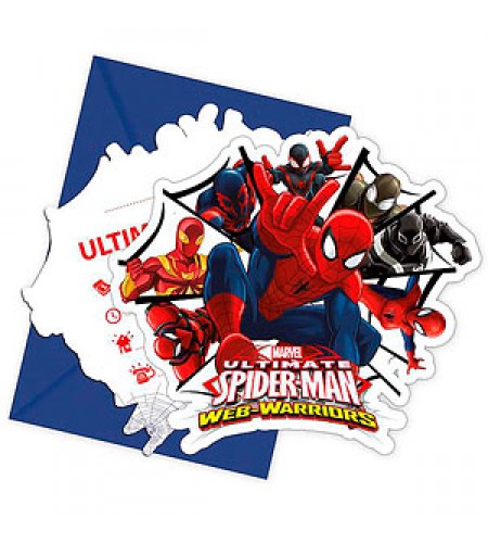 CONVITES HOMEM ARANHA